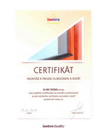 Certifik&aacute;t EURO okna